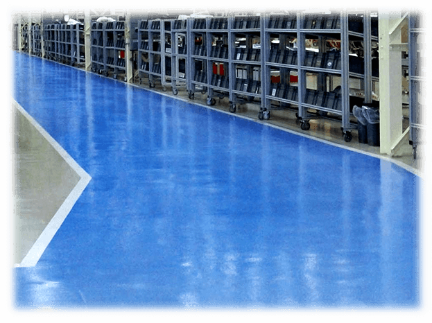 Blue Floor